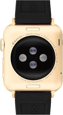 COACH Apple Watch Strap, Compatible with 38mm, 40mm, and 41mm, Interchangeable Quilted Silicone Rubber Strap, Personalize Your Style