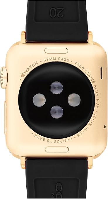 COACH Apple Watch Strap, Compatible with 38mm, 40mm, and 41mm, Interchangeable Quilted Silicone Rubber Strap, Personalize Your Style
