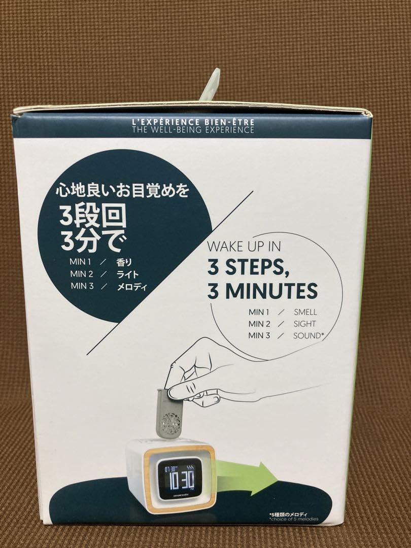 Amazon.co.jp: ノーブランド品センサーウェイク・トリオ目覚まし