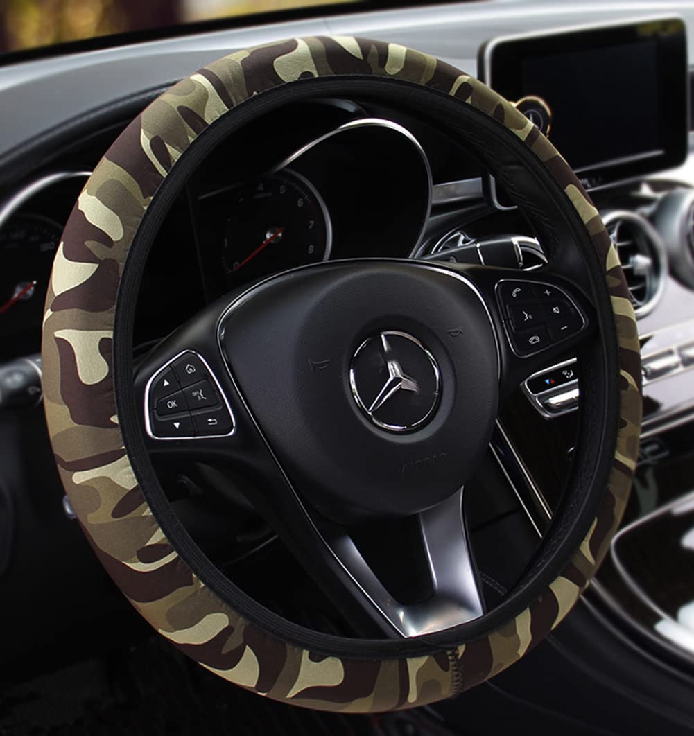 Set Coprivolante Auto In Neoprene Stampa Mucca - Include Coprifreno E Copricambio, Universale 37-39cm - Foto 5