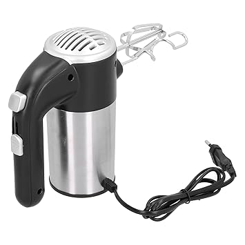 Electric Mixer, Rust?Proof 5 Gear Speed Regulation Electric Hand Mixer for Kitchen for Household