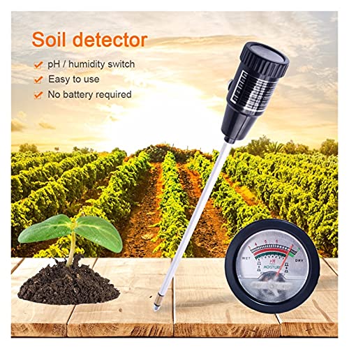 Humidimètre sol Hydementis analyseur pH longue sonde hydroponics