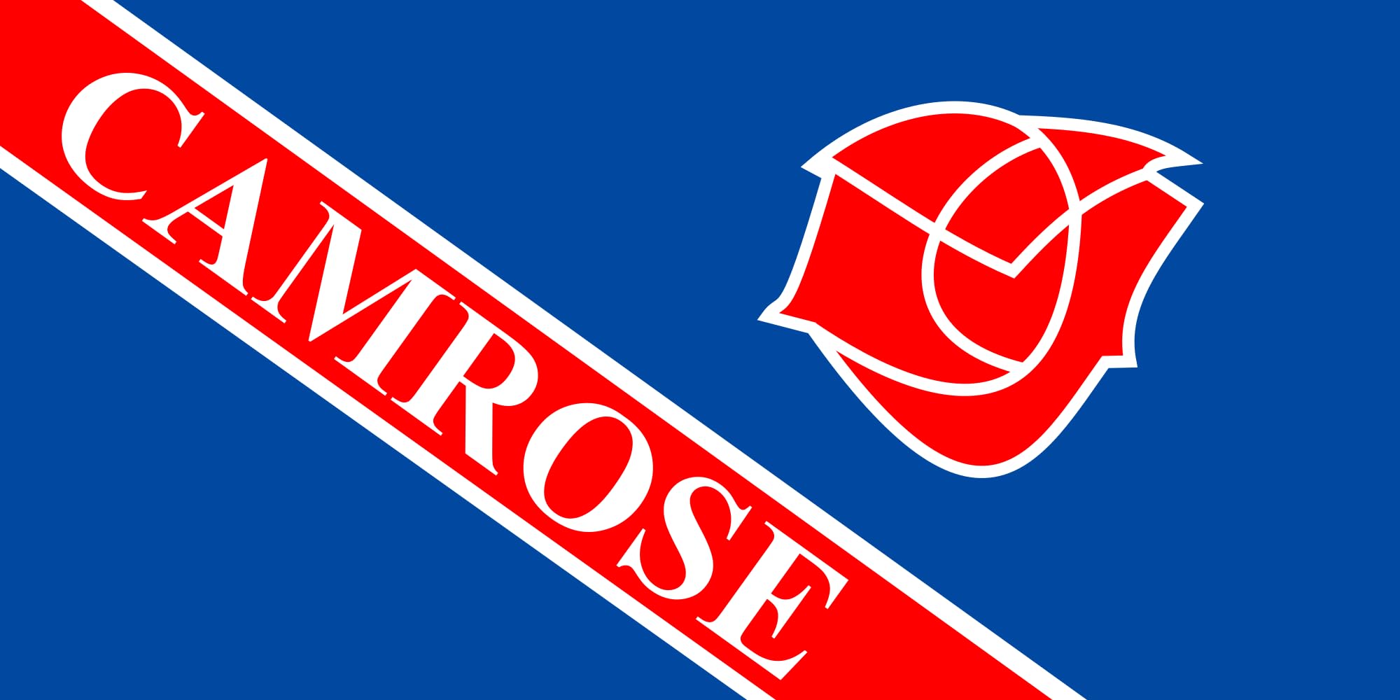 Drapeau Camrose Alberta grand format de 1.35m² pour mât extérieur