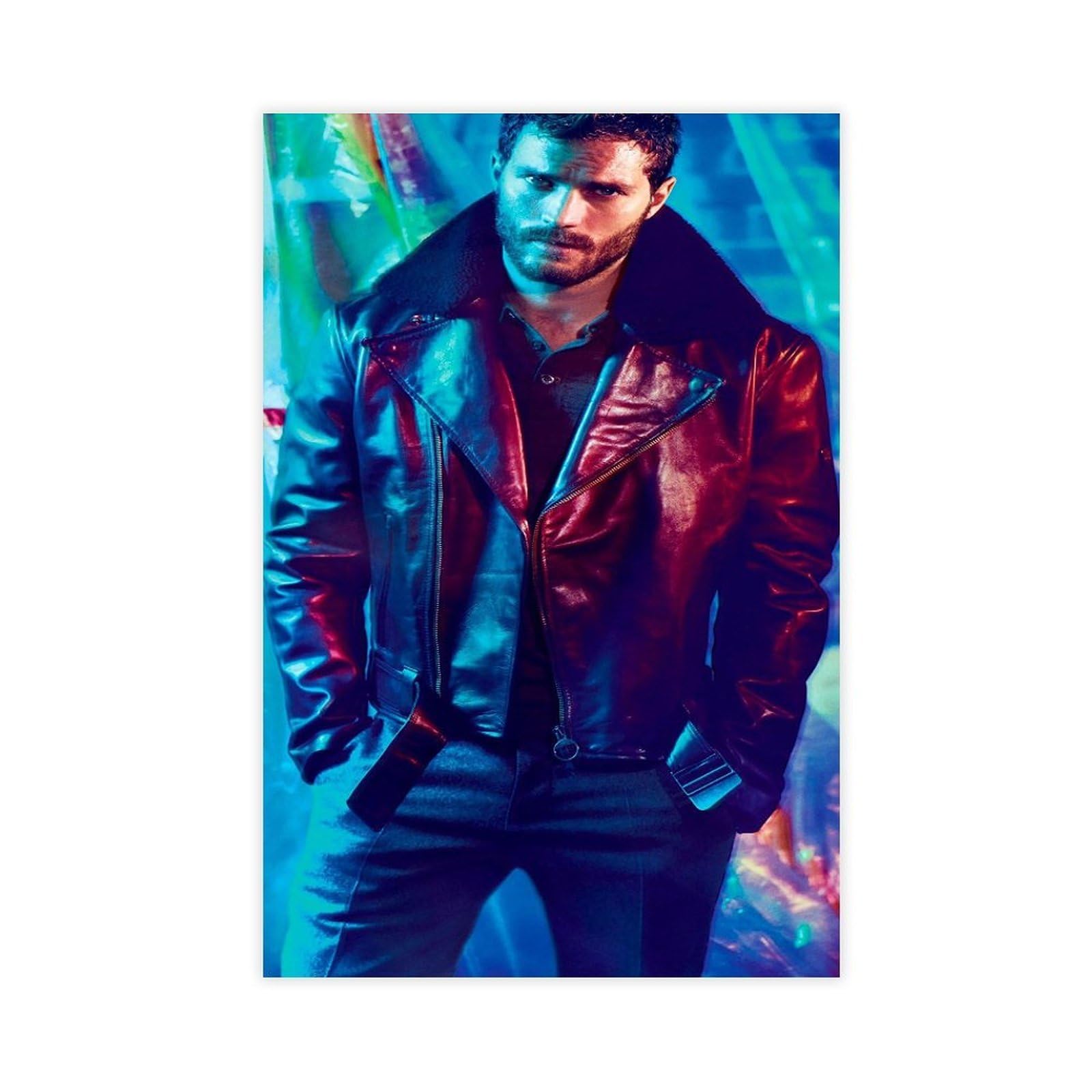 Phthdb Unframe-Style Actor Jamie Dornan Poster Canvas Poster For Home Decor Gift