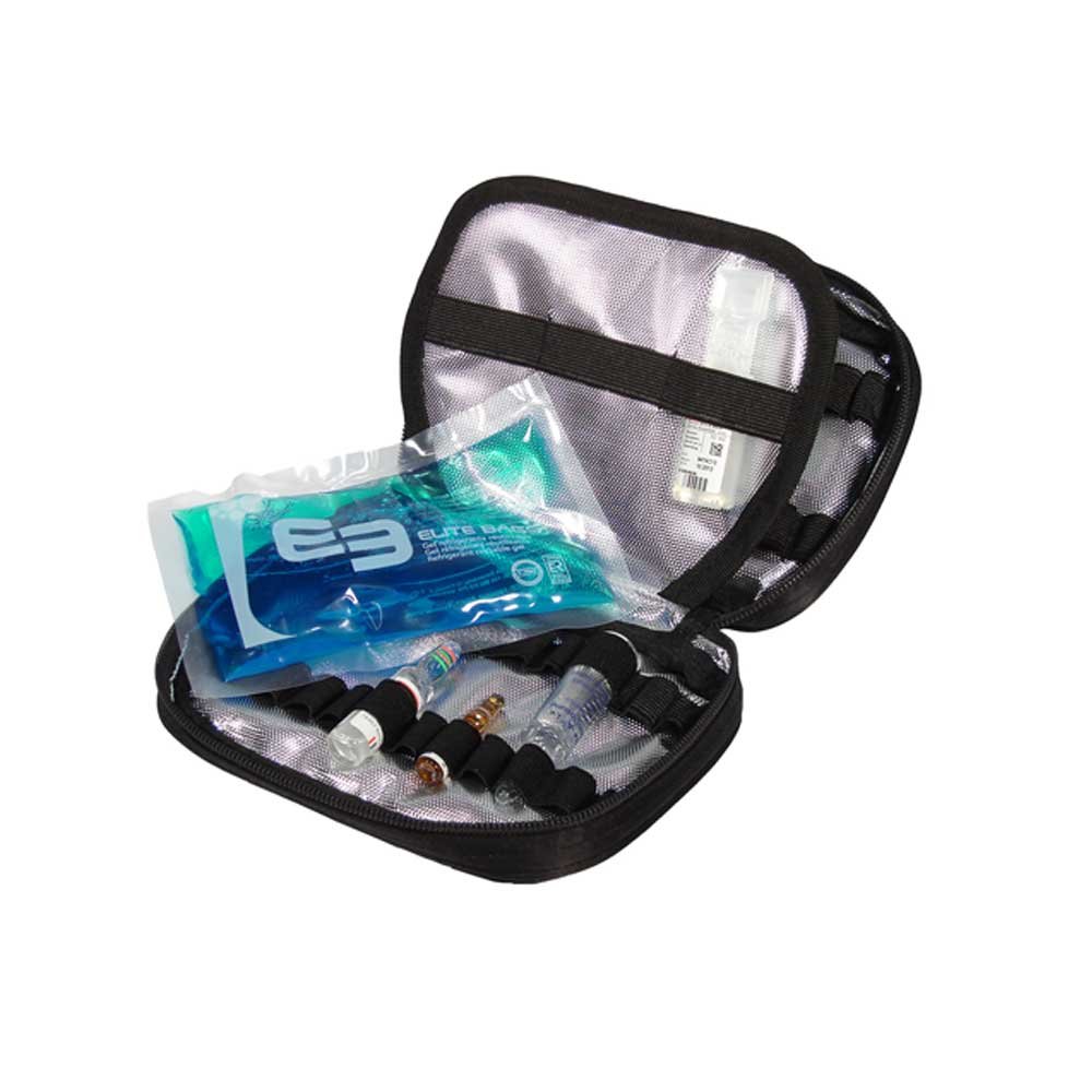 Maleta de primeros auxilios | grande | JUMBLE'S | azul | Elite Bags + PHIAL´S Ampullarium (negro)