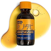 MINTAVI20 20% Vitamin C Serum with Ascorbic Acid, Alpha Arbutin &amp; Tranexamic Acid for Brightening Dark Spots | Korean Skin Care for Radiant, Even-Toned Skin, 26ml / 0.879 fl. oz