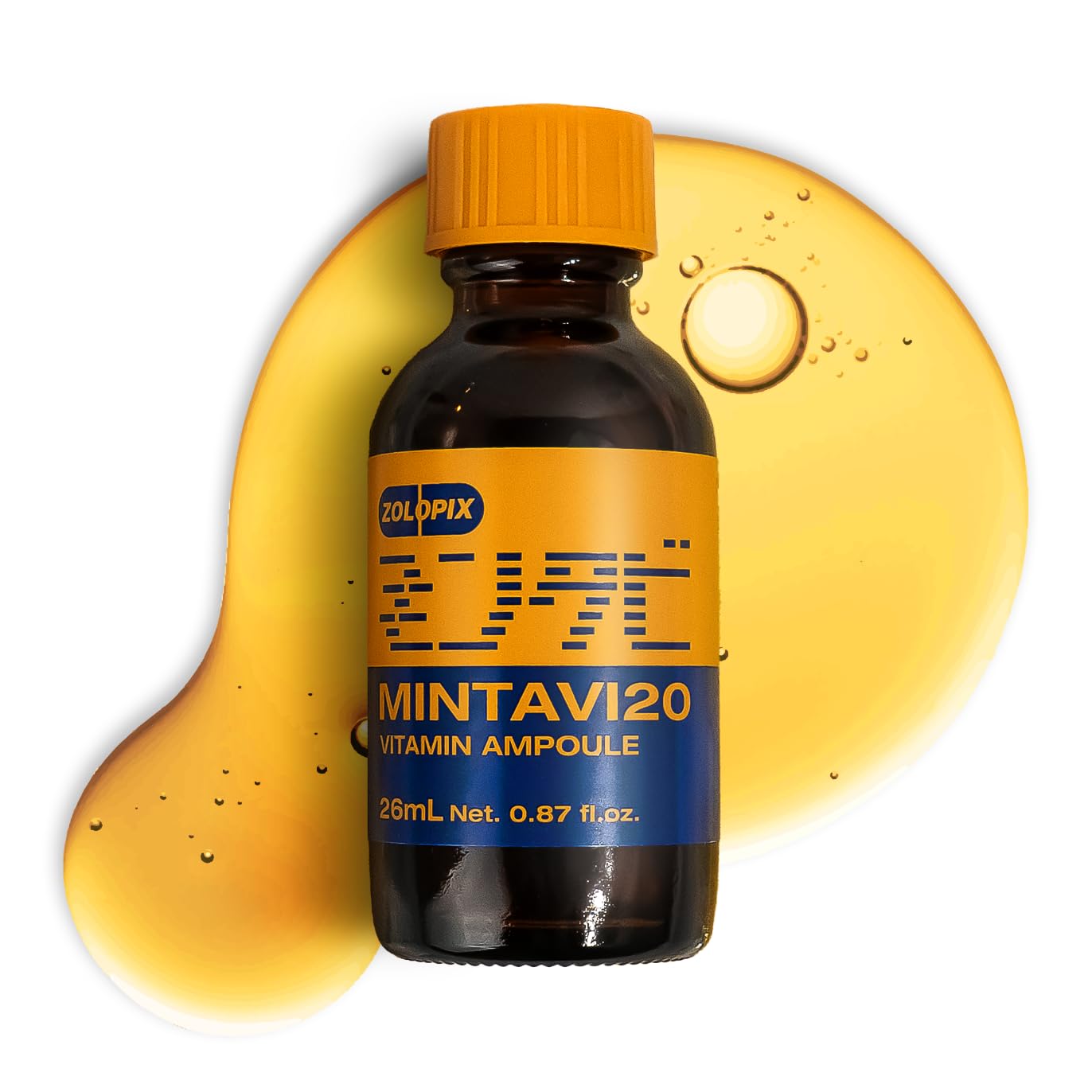 MINTAVI20 20% Vitamin C Serum with Ascorbic Acid, Alpha Arbutin & Tranexamic Acid for Brightening Dark Spots | Korean Skin Care for Radiant, Even-Toned Skin, 26ml / 0.879 fl. oz