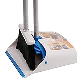 TreeLen Long Handle Broom and Dustpan Set