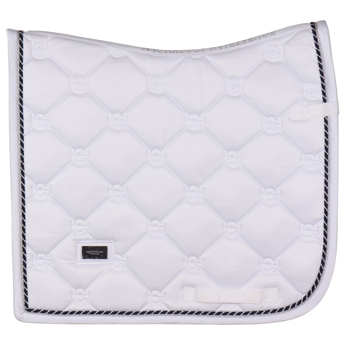 Equestrian Stockholm Selle Pad White Perfection White in Size: Dressage Full (EU). - Bianco - Dressage Full