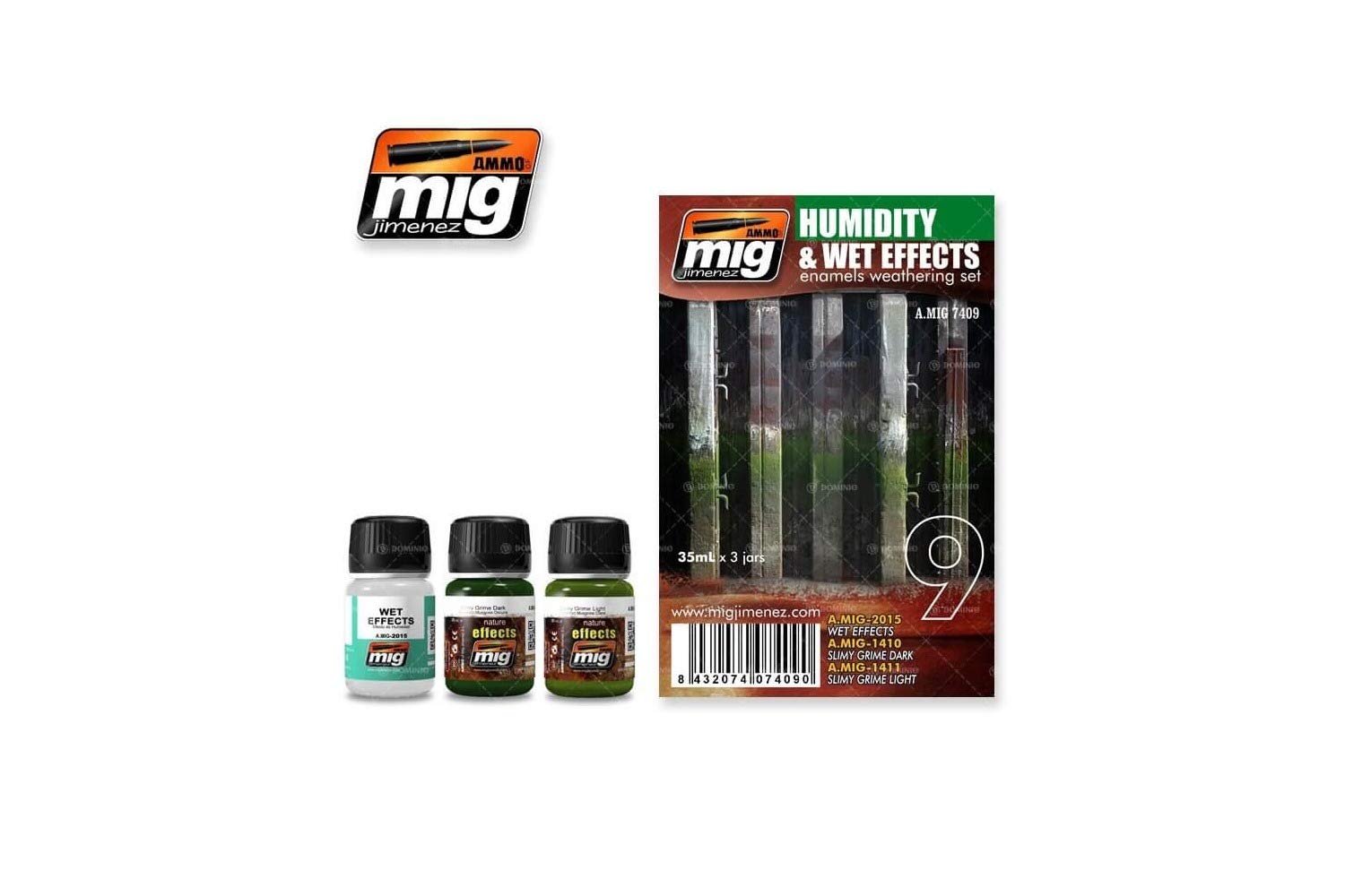 AMMO MIG-7409 Humidity and Wet Effects, Multicolour