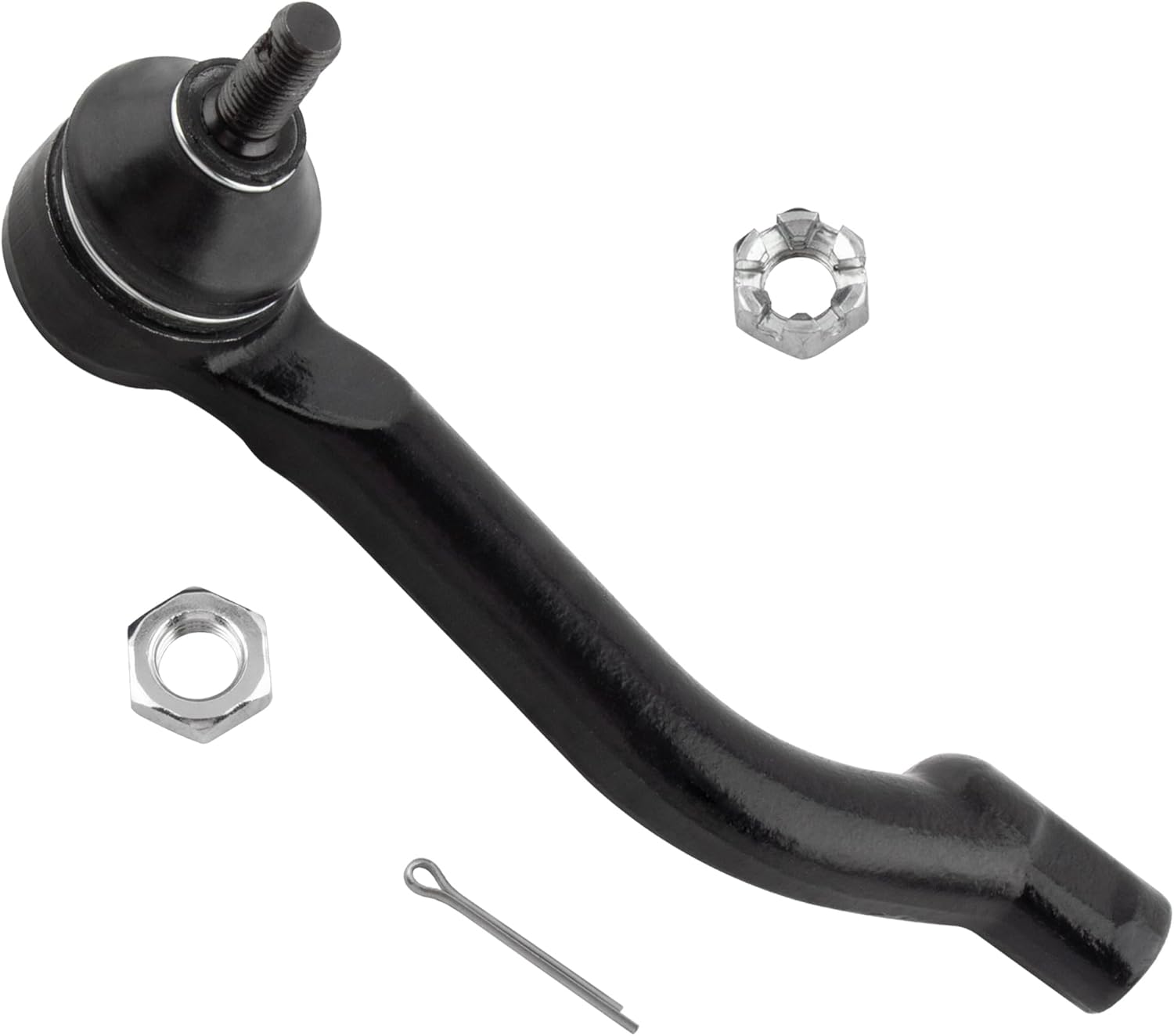 2 x Front Outer Tie Rod Ends, Compatible with Nissan Rogue 2008 2009 2010 2011 2012 2013, Rogue Select 2014-2015, Replace # ES800583 ES800582