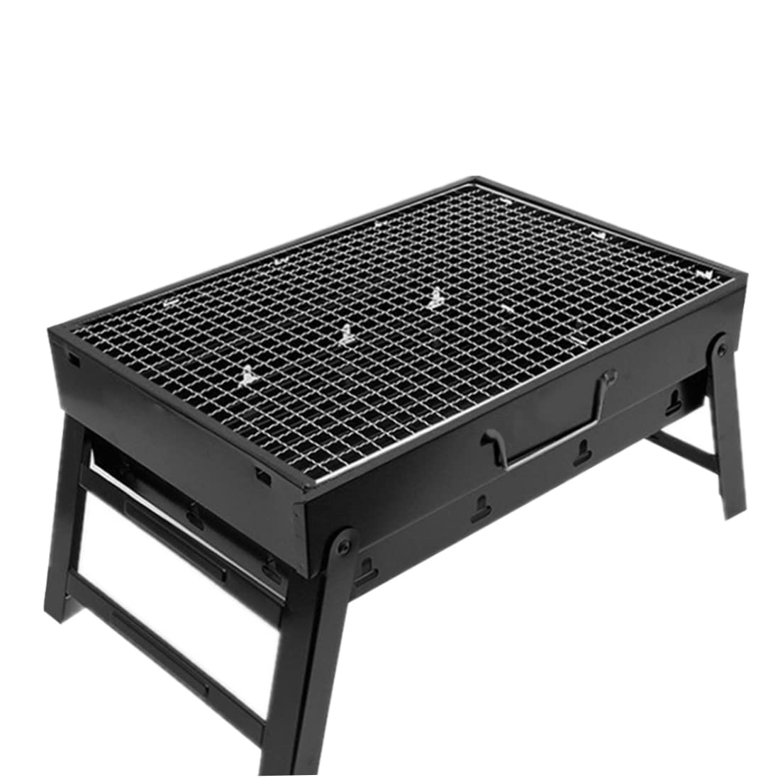 Barbecue portable charbon de table compact pour grillades à la maison