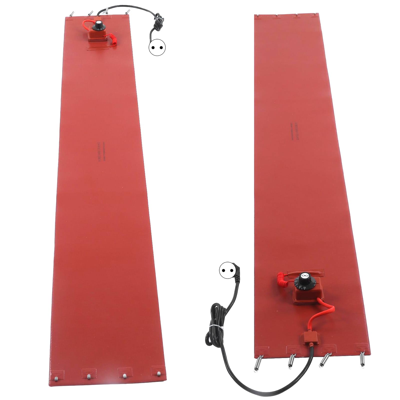 Chauffe-Fût Métallique 1000 W, Chauffe-Fût Électrique Standard 60-200 L (44 Gallons) Avec Coussin en Silicone, Température Réglable de 30 À 150 °C, Bande Chauffante pour Fût (250 * 1140mm 1200W)