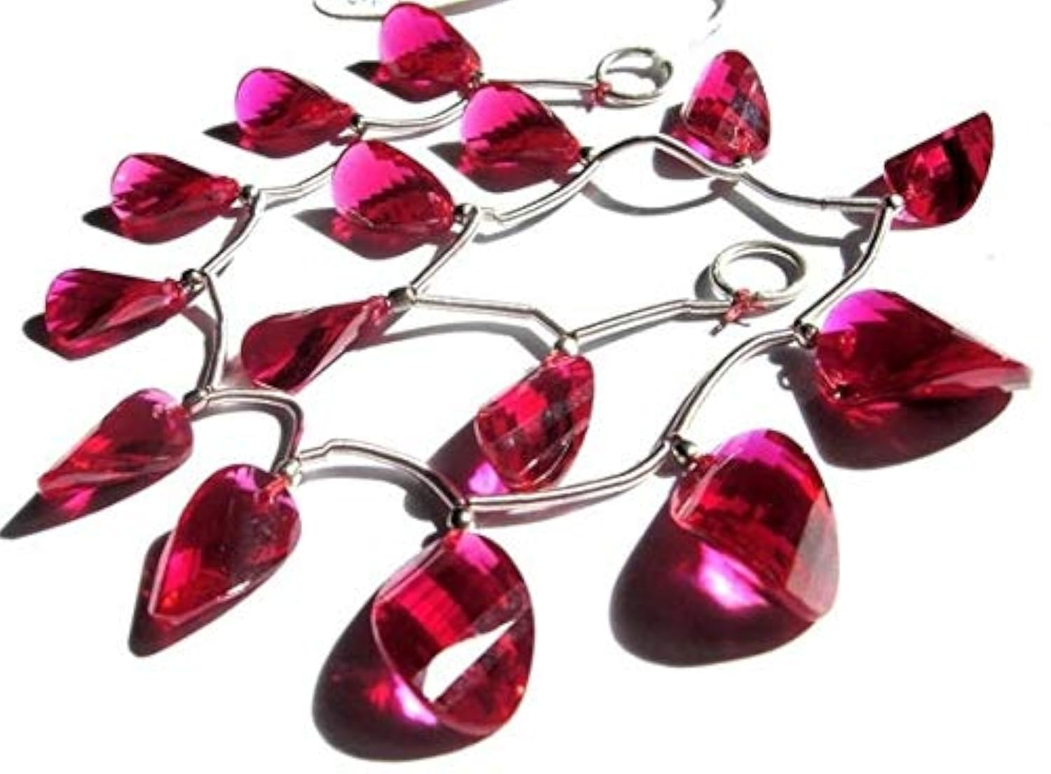 Rubis rouge perles en quartz corindon pour création de bijoux de luxe