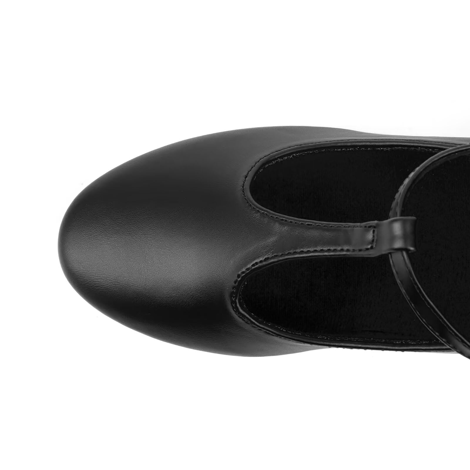 Scarpe da donna T-Strap Punta chiusa Latina Salsa Tango Danza Pratica Scarpa Studente Footlight Scarpe da ballo