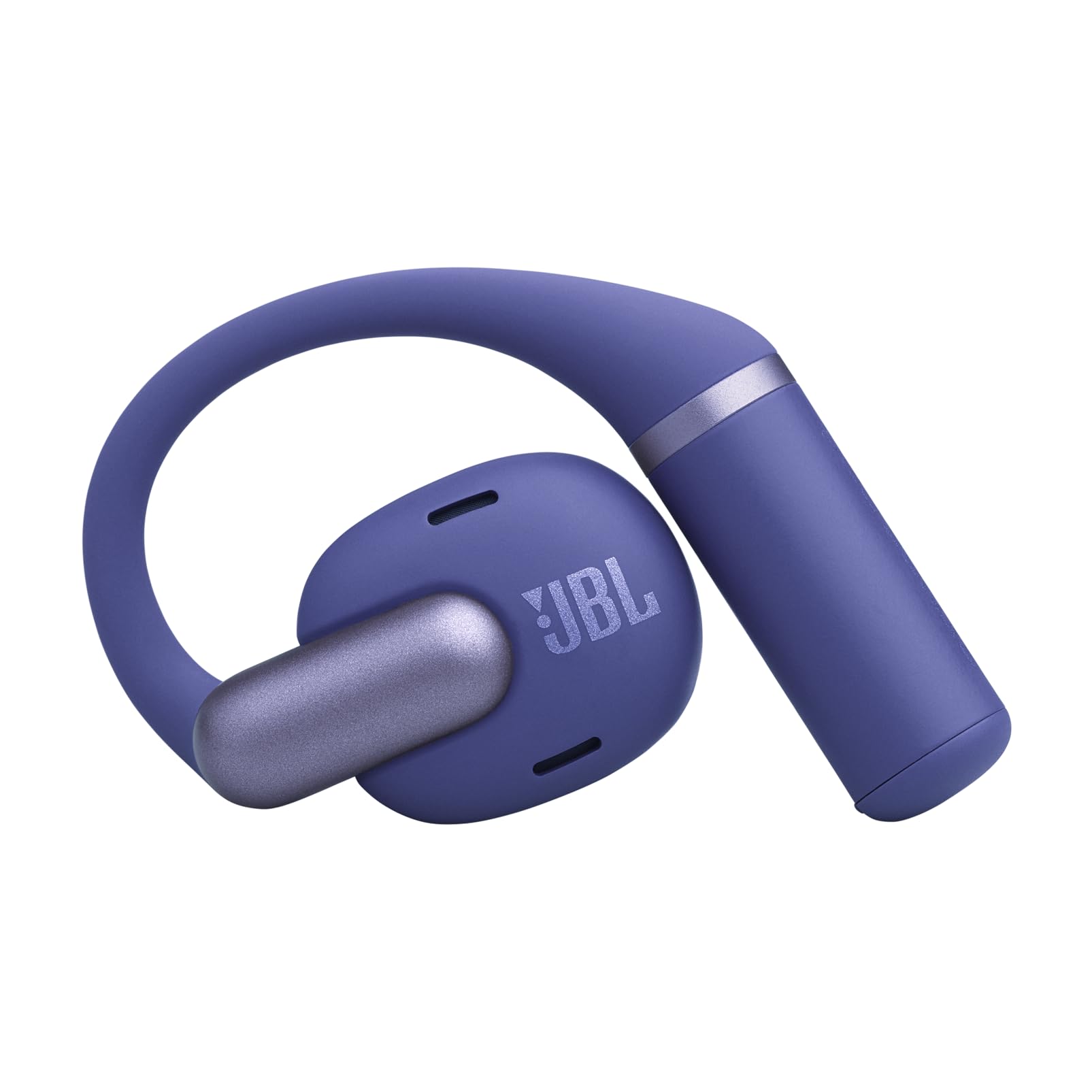 JBL Sense Pro Cuffie Open-Ear True Wireless, Hi-Res Audio, fino a 38 Ore di Autonomia, Resistenti ad Acqua e Polvere IP54, Tecnologia JBL OpenSound e Spatial Sound, Blu