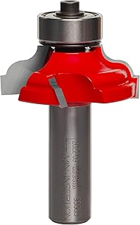 Freud Classical Roman Ogee Bit for Decorative Edge Treatment - Ideal for Cabinets, Molding, and Furniture - 1-3/8" Quadra-Cut Diameter, 1/2" Shank - 99-005