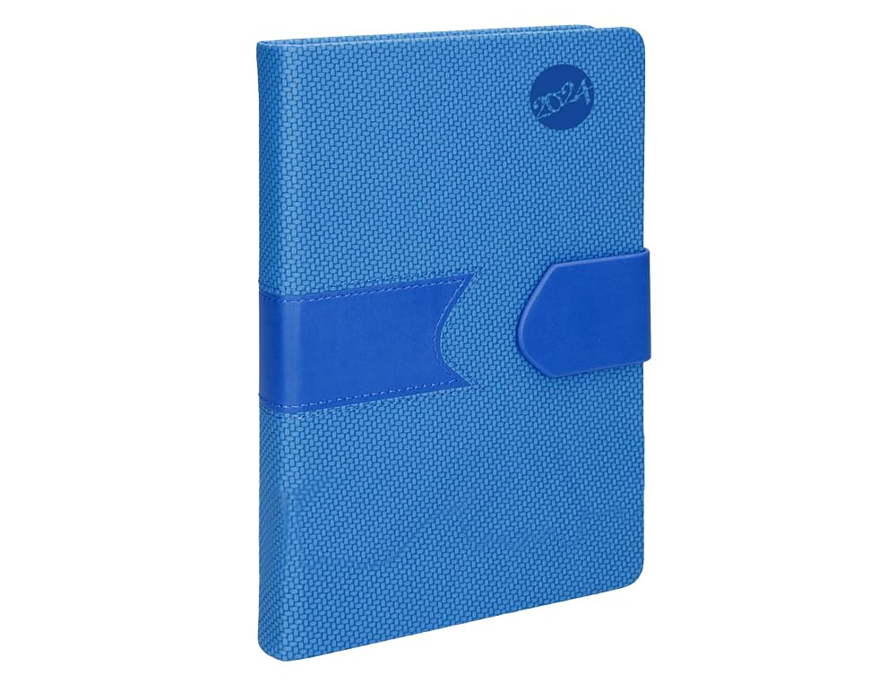Liderpapel Lihdor Bound Diary 15 x 21 cm 2024 Day Page Blue Paper 70 g