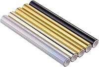 Vista 24 de Rollo de papel de aluminio reactivo de tóner con impresora láser laminadora, papel holográfico de transferencia de calor, rollo de papel de aluminio