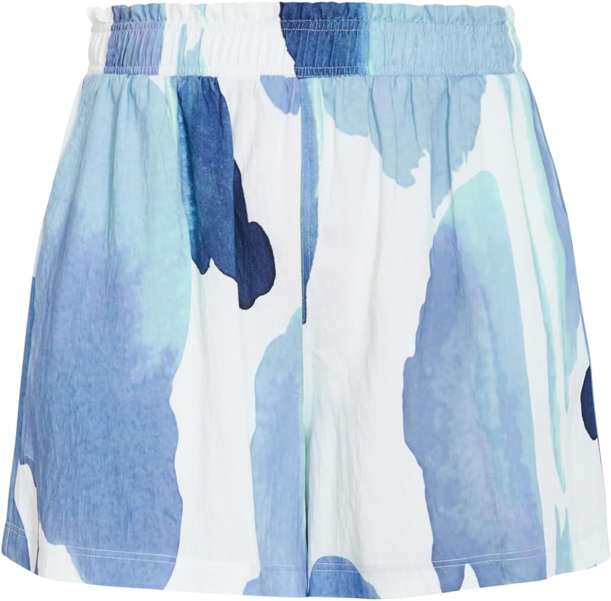 City Chic Plus Size Shorts - Surface Level Print