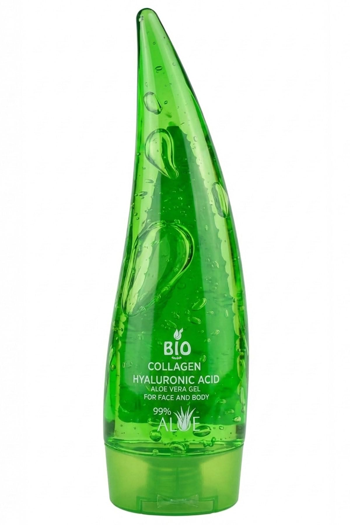 Bio Asia Aloe Vera Jel 250 ml - Kolajen & Hyalüronik Asit İle Yoğun Nemlendirici Formül