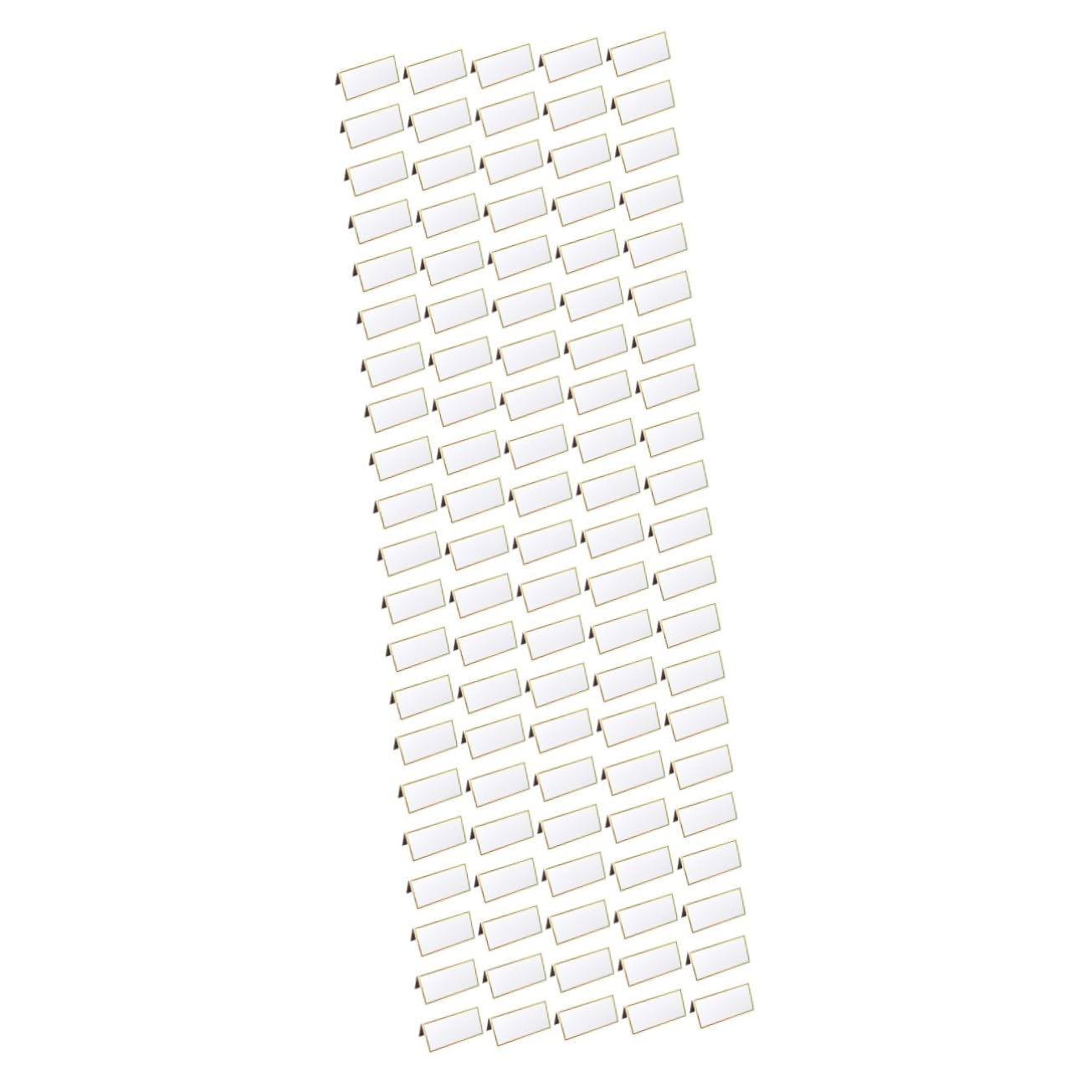 Amosfun 3 Sätze Grenzplatzkarte Festzelt Dekorationen Braut- Hochzeit Reservierte Karten Dekorative Platzkarten Dekorative Tischkarte Multifunktionale Tischschilder Das Papier 50 Stück * 3