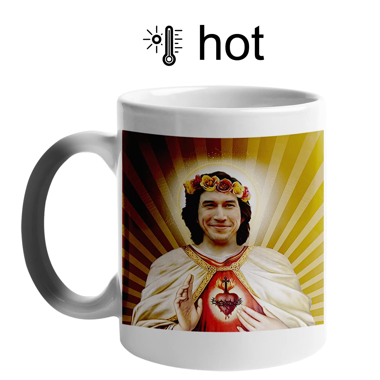 Adam Driver Colour Changing Mug Magic Mug Print Funny Mug White Magic Mug :  Amazon.de: Home & Kitchen