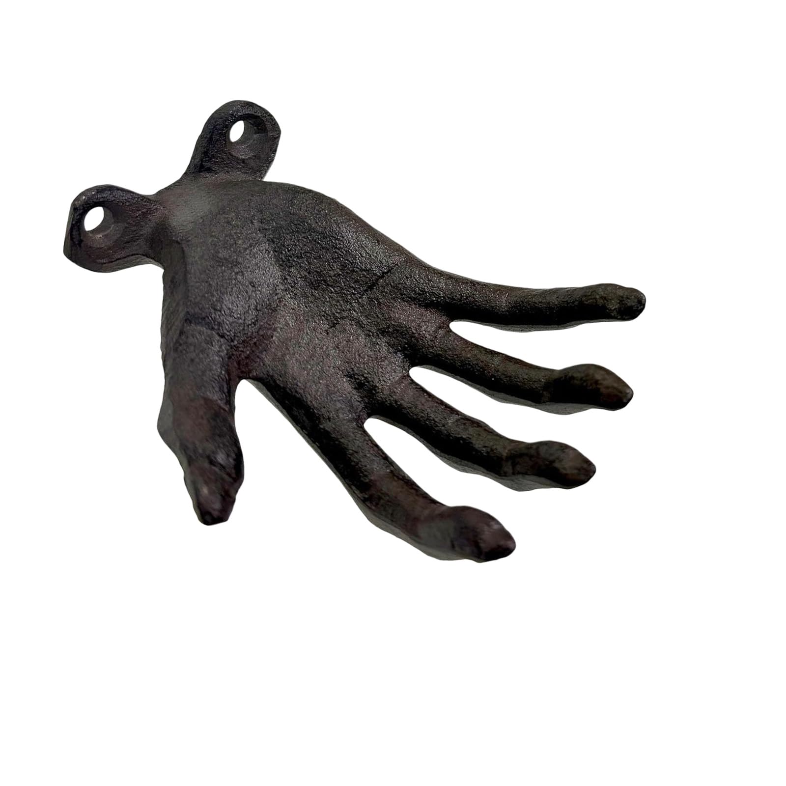 Msioytog Horror Themed Wall Mounted Witch Hand Sculpture Hanging Hook for Hanging Jewelry and Accessories Halloween Decors Unique Wall Hook