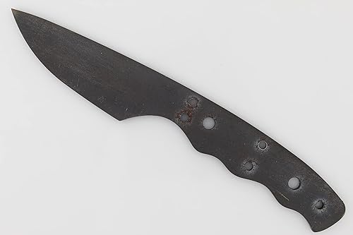 Miniatura 4 de Payne Bros Custom Knives Cuchillas pequeñas en blanco para la fabricación de cuchillos - Caza - Pesca - Camping (SCF9B HAMMERED SOS)