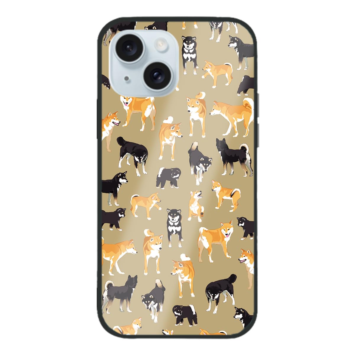 Amazon.co.jp: Tiara mode iPhone17Pro用 ケース 強化ガラス 柴犬柄