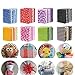 150Pcs 4" x 4" (10cm x 10cm) Cotton Craft Fabric Bundle Squares,Squares Sheets Patchwork,Pre-Cut Quilt Squares,DIY Sewing Quarters Bundle,Quilting Fabric Bundles