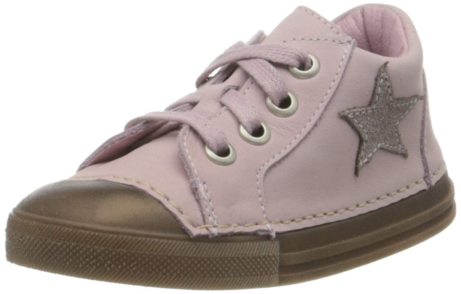 Däumling Baby Girls Kim-Barfuß First Walker Shoe, Aspen Confetto, 2.5 UK