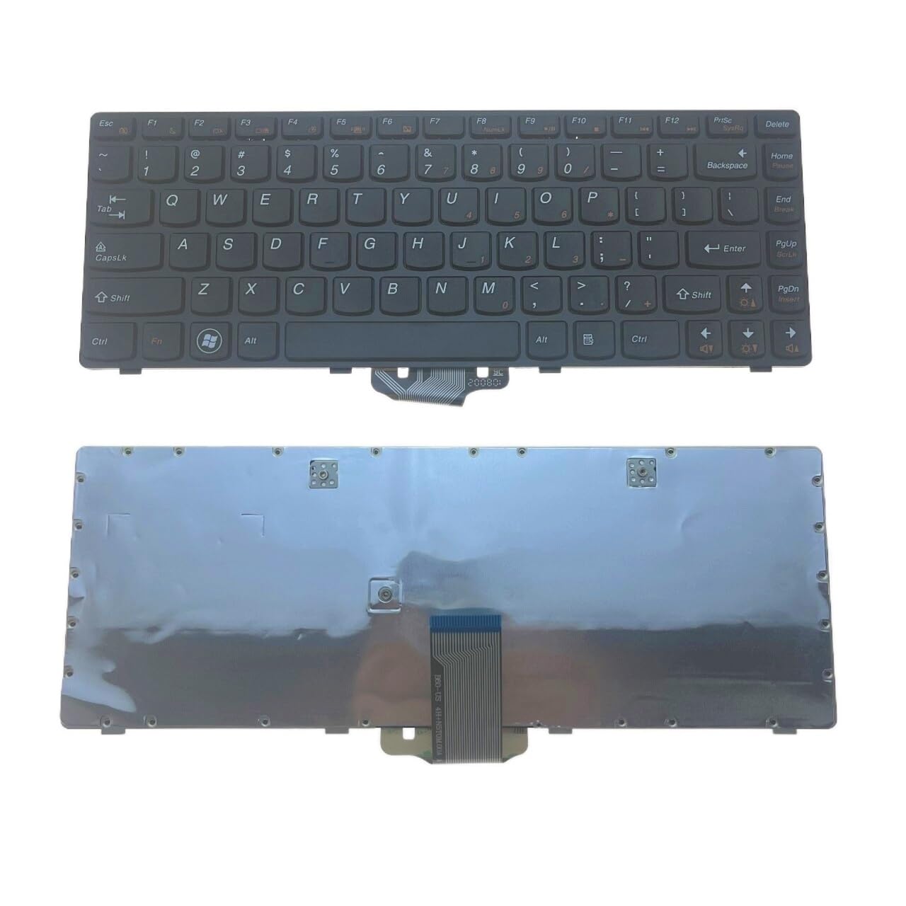 Clavier Lenovo Z480 de rechange pour réparer les touches bloquées - 2