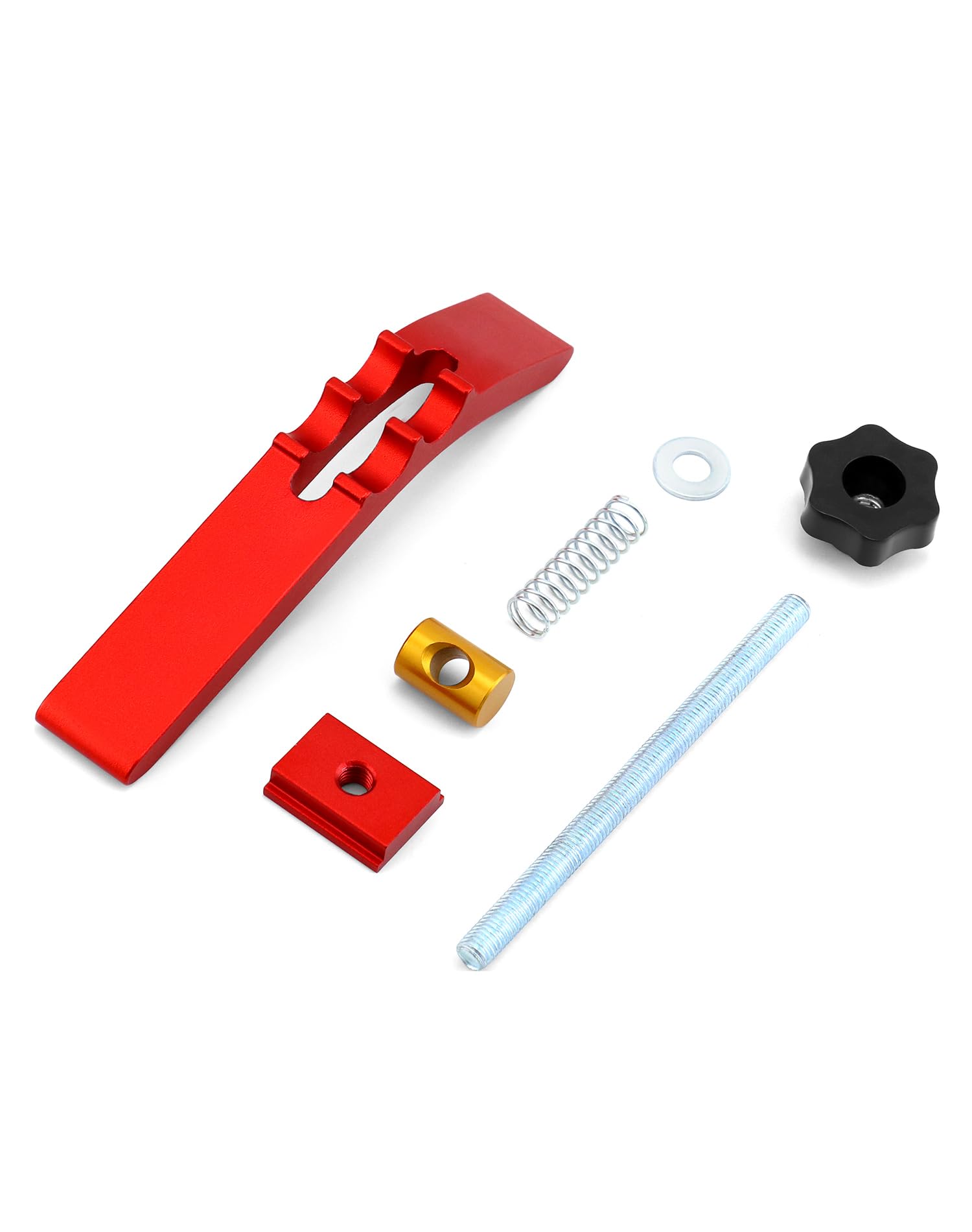 QWORK® 2PCS Serre Joint Rapide pour Système de Rails T (M8)