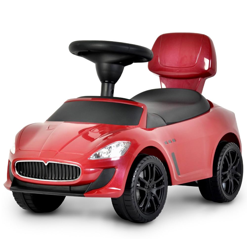 エンジン音も鳴る！マセラティ コンビカー 足蹴り車 Amazon.co.jp: Bee8 マセラティ グランカブリオMC ホワイト 足蹴り