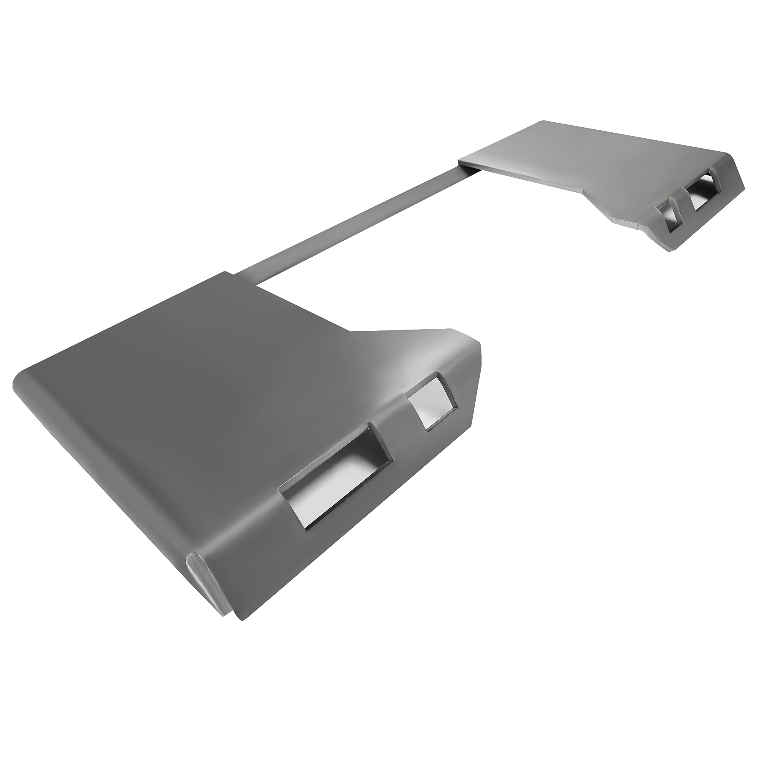 HECASA 1/2" Thick Quick Tach Cut Out Mount Plate Skid Steer Attachment Plate Heavy Duty Quick Tach Attach Mount Plate Adapter Panel Compatible with