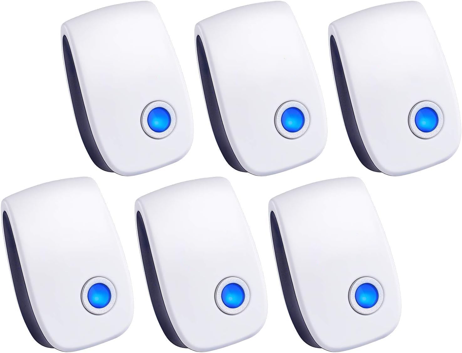 Palmandpond 2026 Upgraded Ultrasonic Pest Repellent (6-Pack)