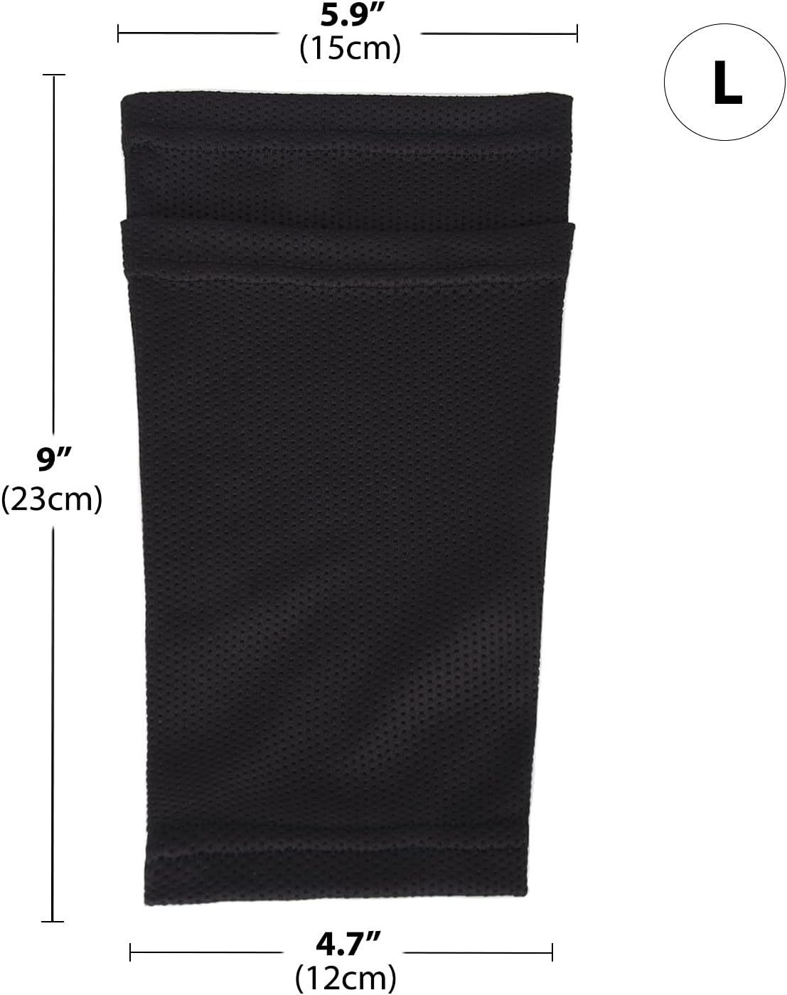 TOBWOLF 2 Pairs Soccer Shin Guard Socks, Breathable Soccer Shin Guard Sleeves with Pocket for Football Shin Pads, Shin Pads Holder for Kicking Ball, Running, Cycling : Sports & Outdoors