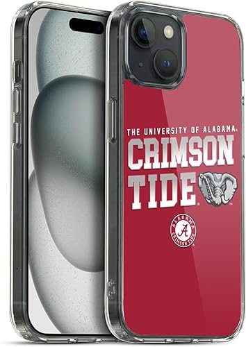 Miniatura 138 de Head Case Designs Funda de gel con logotipo oficial de la Universidad de Alabama UA [protección de grado militar] compatible con Apple iPhone 11