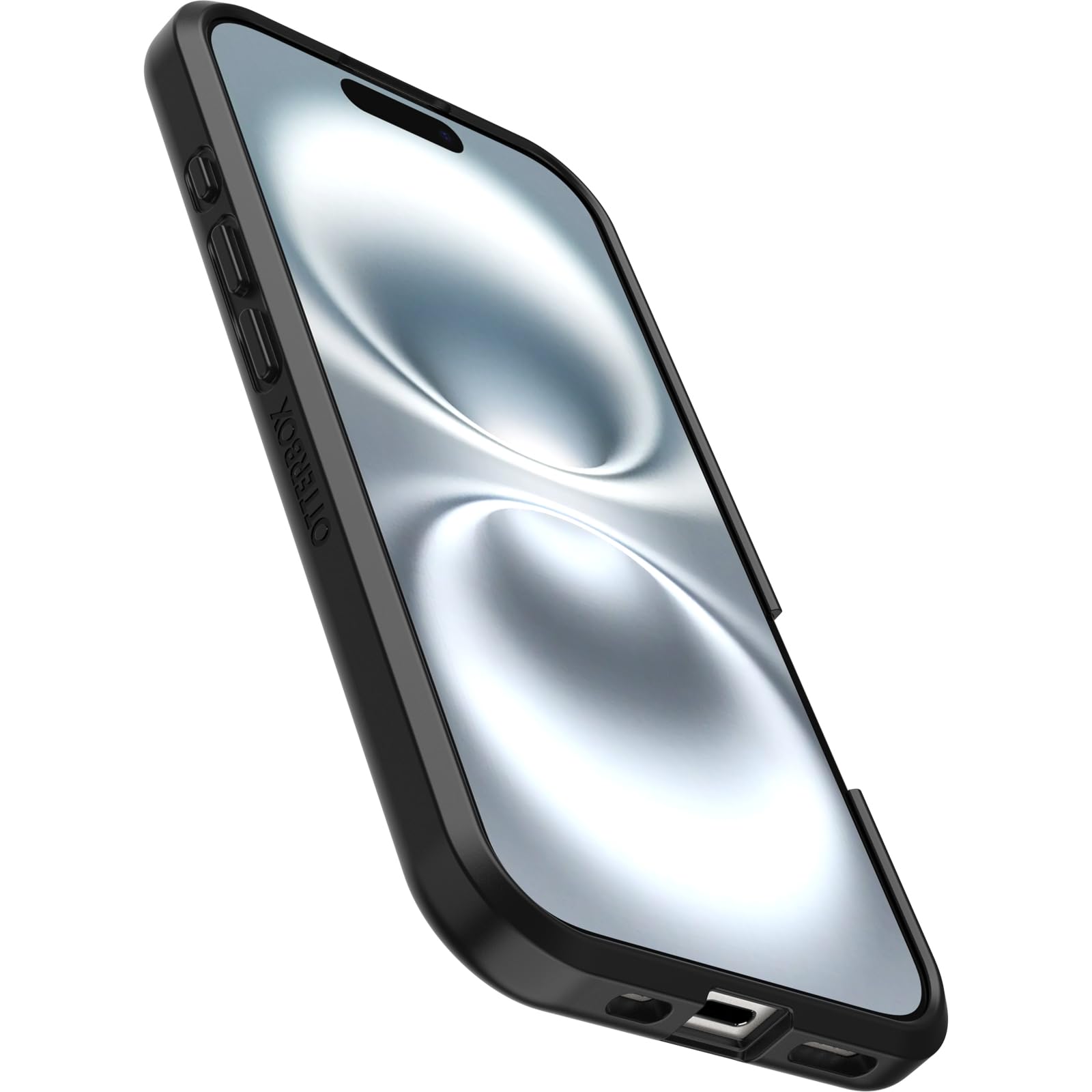 OtterBox Carcasa para iPhone 16 Profile Series, Cristal Negro
