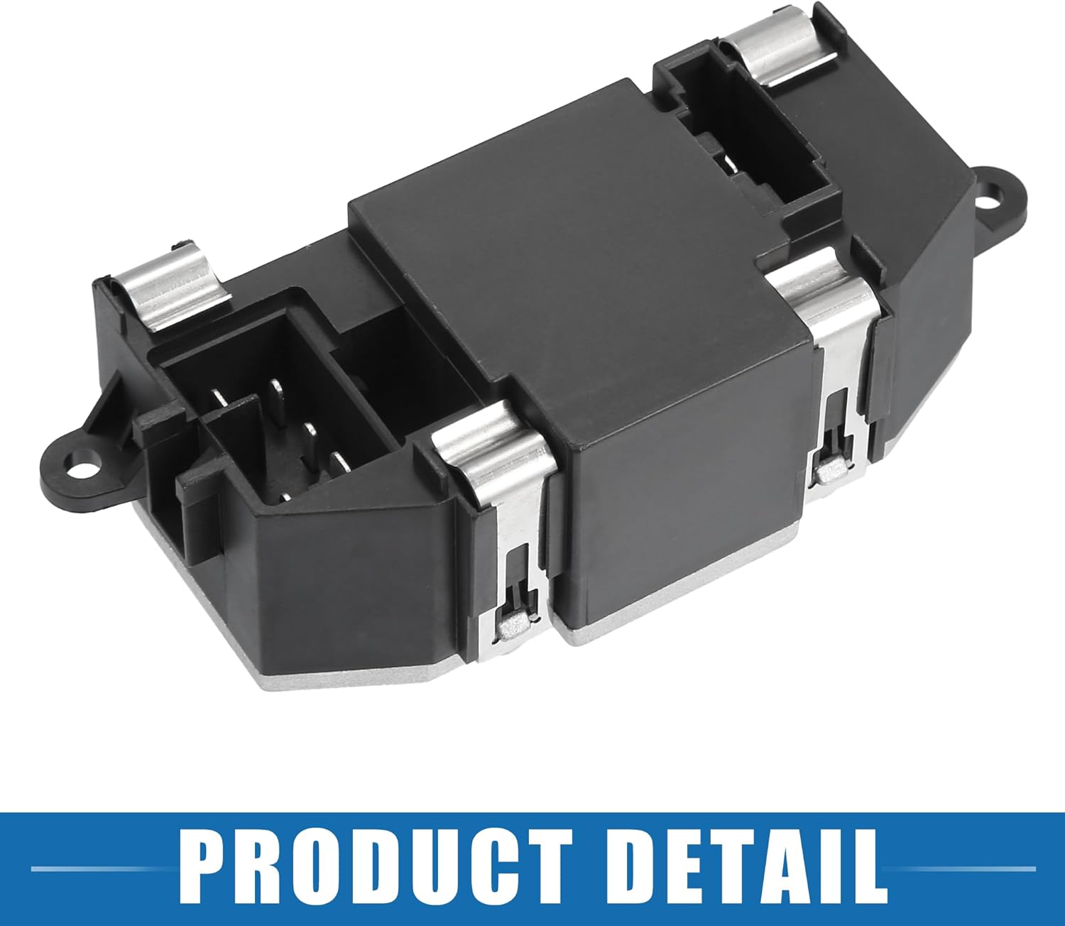 HVAC Heater Blower Motor Resistor No.3C0907521F/3C0907521G/3C0907521D for Audi A3 2006-2013 Silver Tone