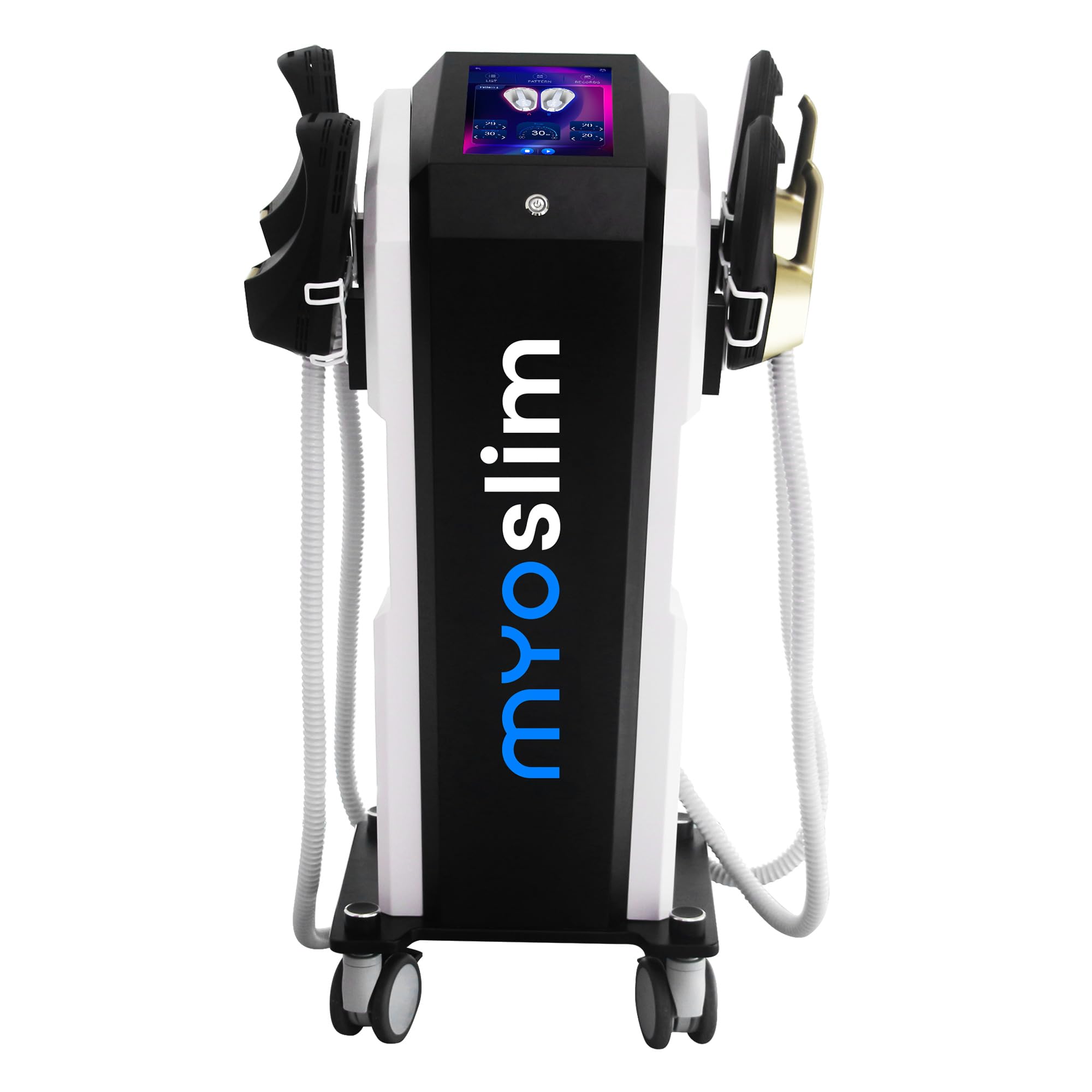 Professionelles EMS Muskelstimulationsgerät für Körperpflege, Elektrisches Beauty und Fitness Gerät für Muskelaktivierung und Straffes Hautgefühl, Geeignet für Studio und Zuhause
