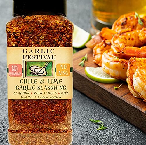 Garlic Festival Red de condimentos de ajĂ y lima. Peso 1 libra 3 oz. Garlic Festival Red de condimentos de ajĂ y lima. Peso 1 libra 3 oz.