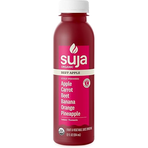 SUJA Organic Sweet Beets Apple Juice, 12 Fl Oz