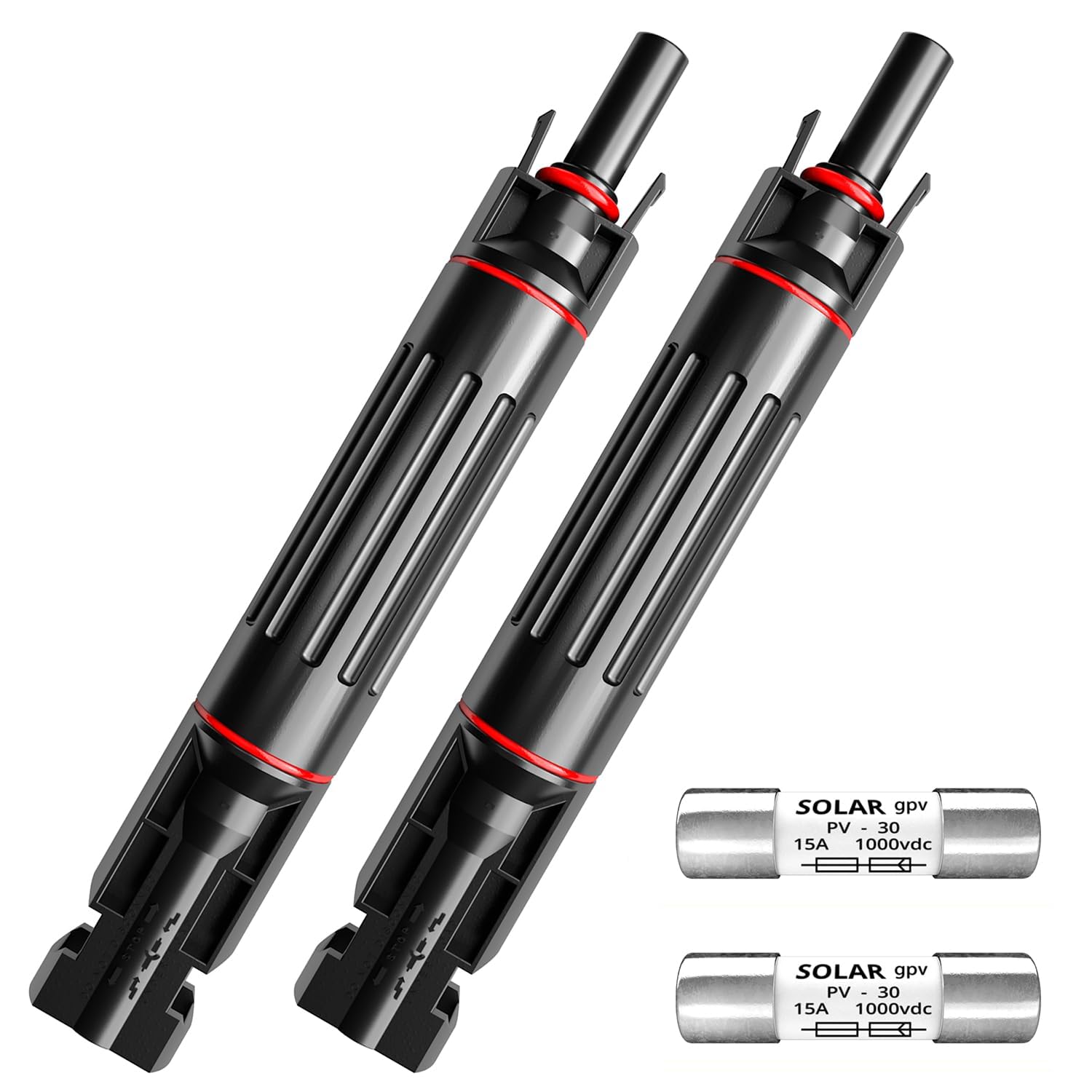 ABONIX Solar Fuse Holder 1000V 15A Waterproof Fuse Connector for Solar Panels & Controllers, Reliable Protection (Pack of 2) (B0DHL46GWQ) Amazon Price History, Amazon Price Tracker
