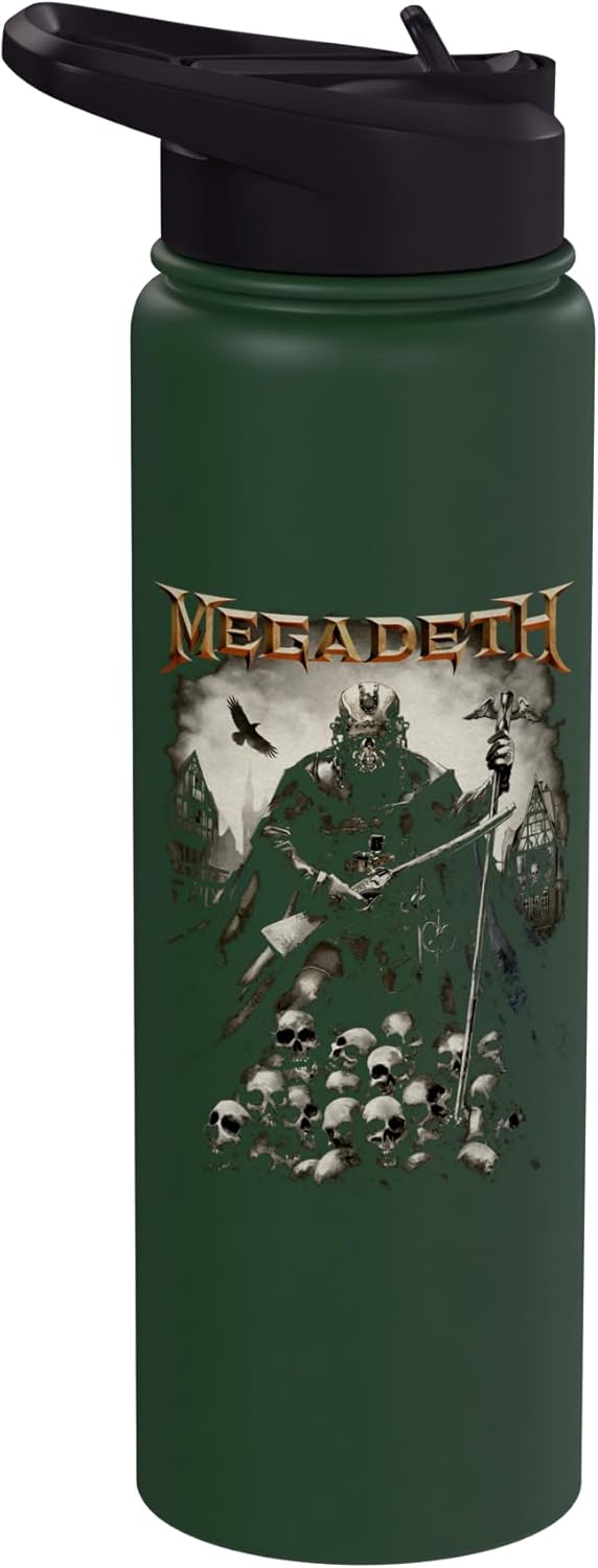 Megadeth - Plague Stainless Steel Insulated Water Bottle