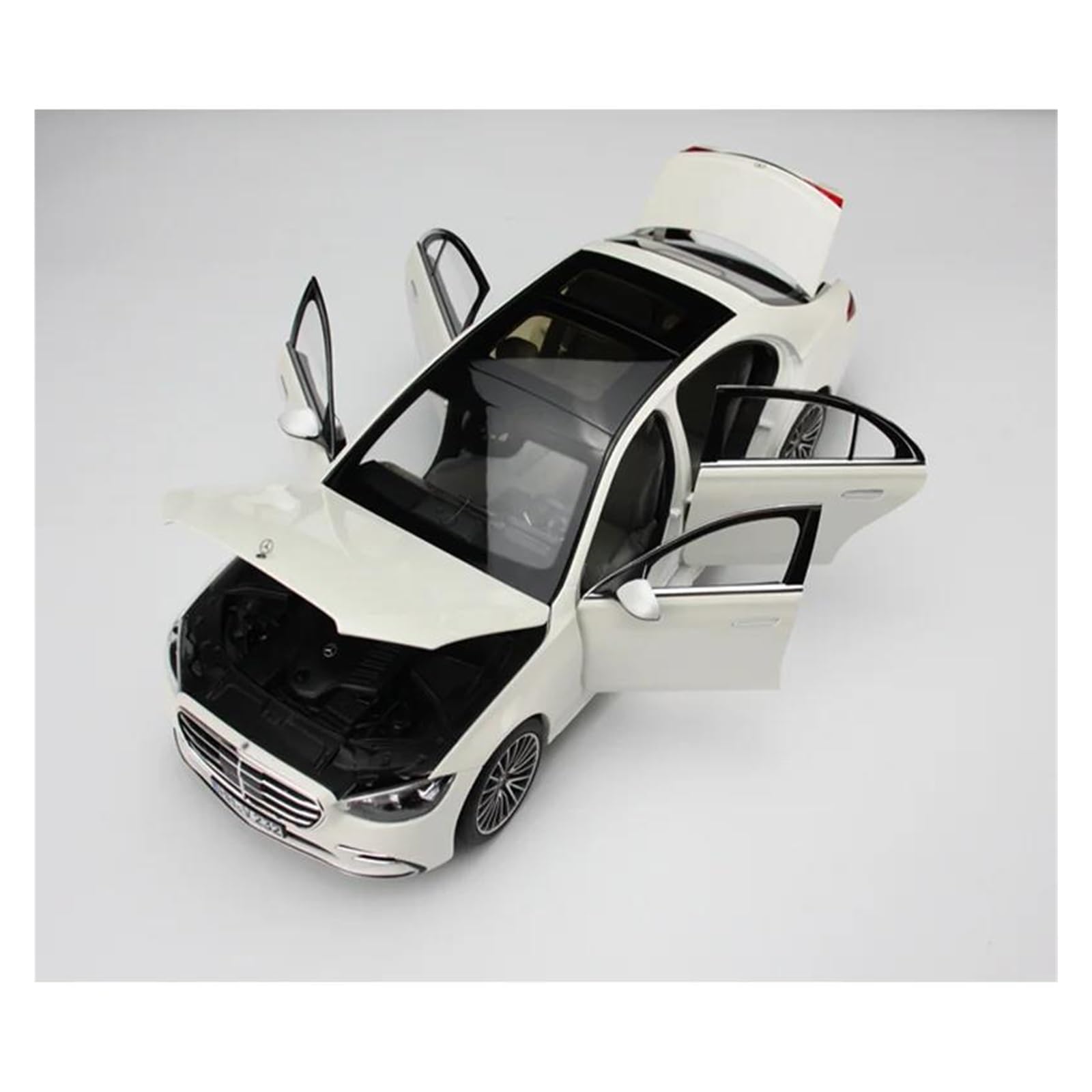 Metallo Scala Replica Per Mercedes Benz Classe S W223 1 18 Vintage Lega Pressofusa Modello Di Auto In Resina Souvenir Da Collezione Regalo Hobby Veicoli Giochi Set