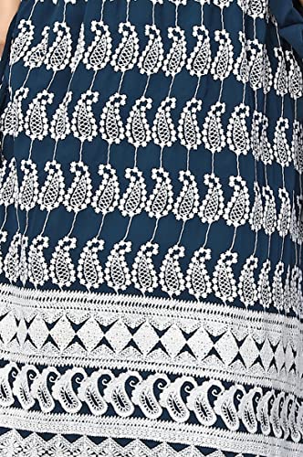 Image of Bee M Pee Designer Short Kurti Tops for Jeans for Women I Chikankari Rayon Cotton Long Kurta Kurti for Women I Stylish wear Kurti top for Girls