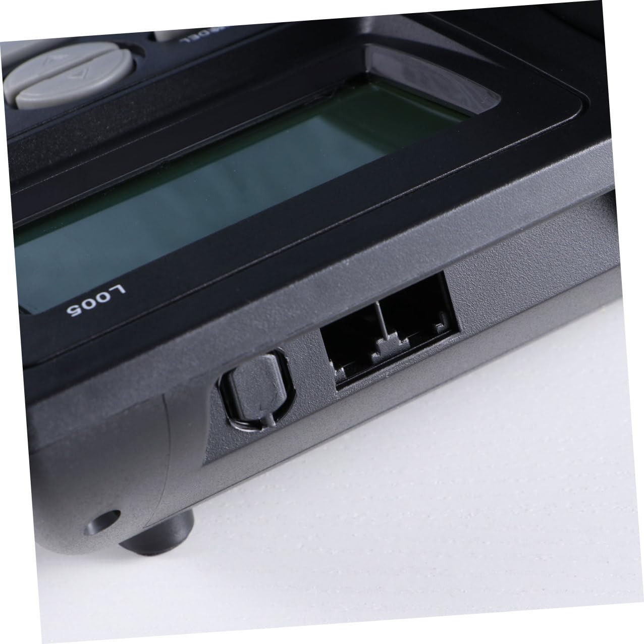 HEMOTON Telefono Fisso da Ufficio Business Nero in Plastica | Display Data e Settimana in Reale, Memoria Musicale Integrata, per Negozio e Ospedali