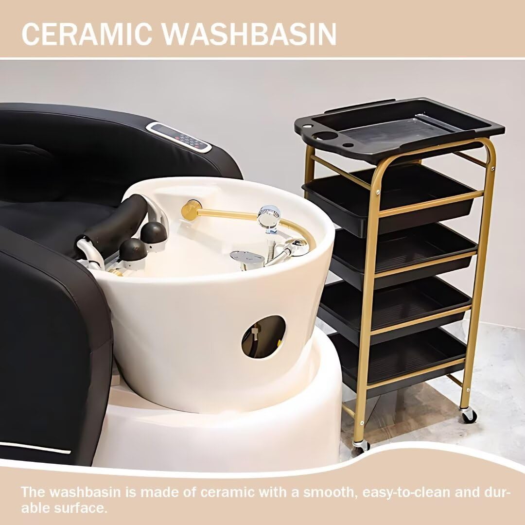 ComfortSpa Massaggio Shampoo Lettino Circolazione dell'acqua Salone